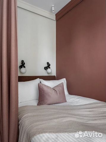 

Квартира-студия, 18 м², 2 кровати