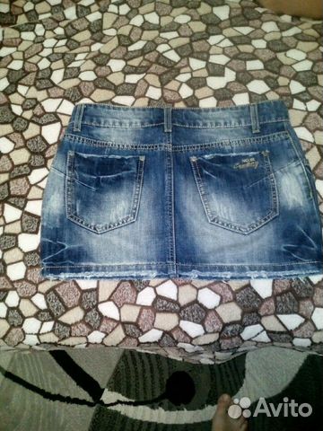 Юбка джинсовая