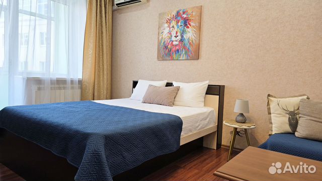 

1-к. квартира, 45 м², 2 кровати