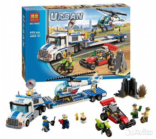 Аналоги Lego City Полиция 9 наборов от