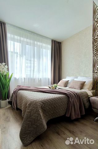 

1-к. квартира, 34 м², 2 кровати