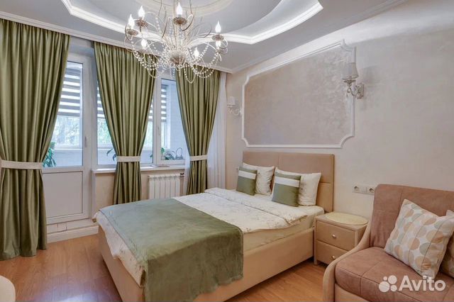 

Квартира-студия, 25 м², 2 кровати