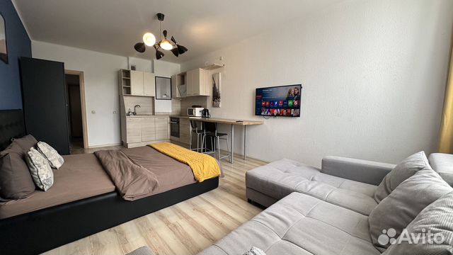 

Квартира-студия, 38,8 м², 2 кровати