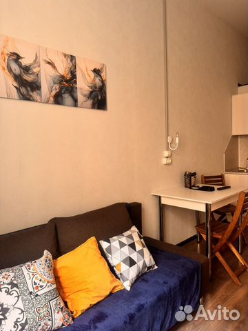 

Квартира-студия, 16 м², 2 кровати
