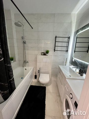 

1-к. квартира, 40 м², 2 кровати