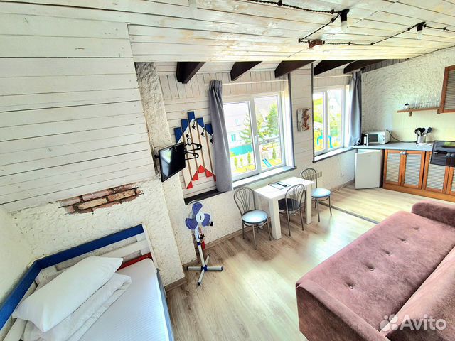 

Квартира-студия, 16 м², 2 кровати