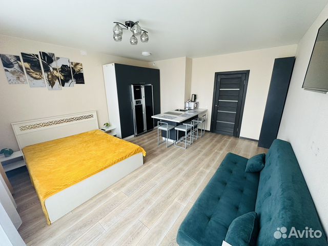 

Квартира-студия, 45 м², 2 кровати