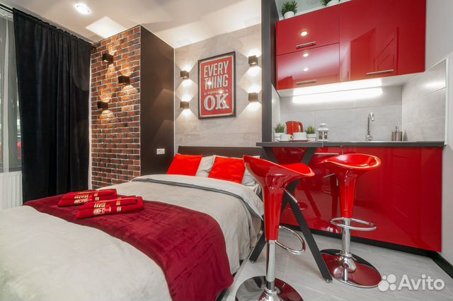 

Квартира-студия, 20 м², 1 кровать