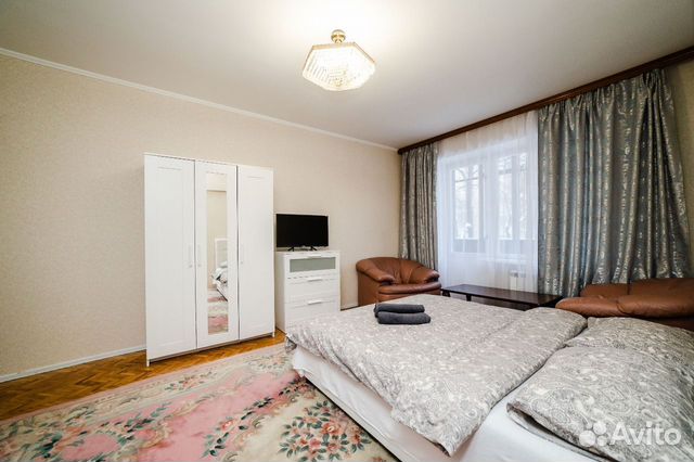 

1-к. квартира, 37 м², 2 кровати
