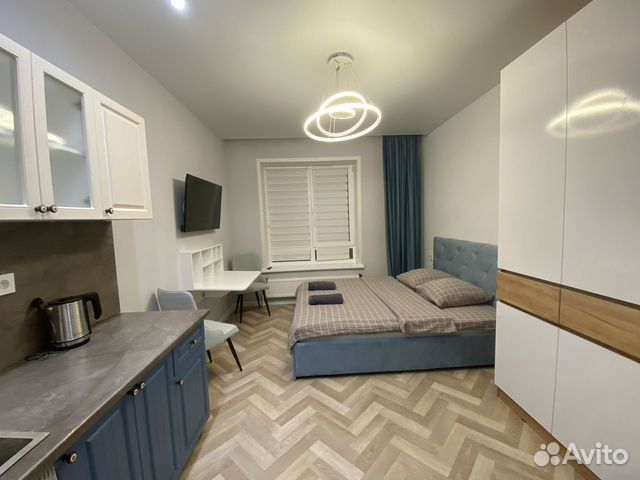 

Квартира-студия, 17 м², 1 кровать