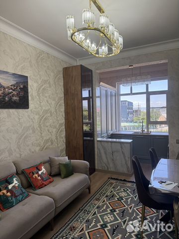 

1-к. квартира, 55 м², 2 кровати