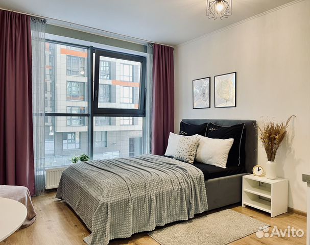 

Квартира-студия, 25 м², 2 кровати
