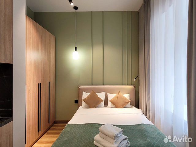 

Квартира-студия, 28 м², 2 кровати