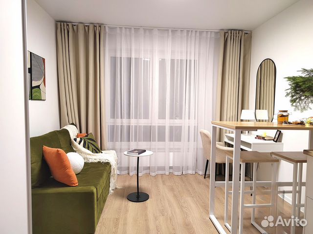 

Квартира-студия, 20 м², 1 кровать