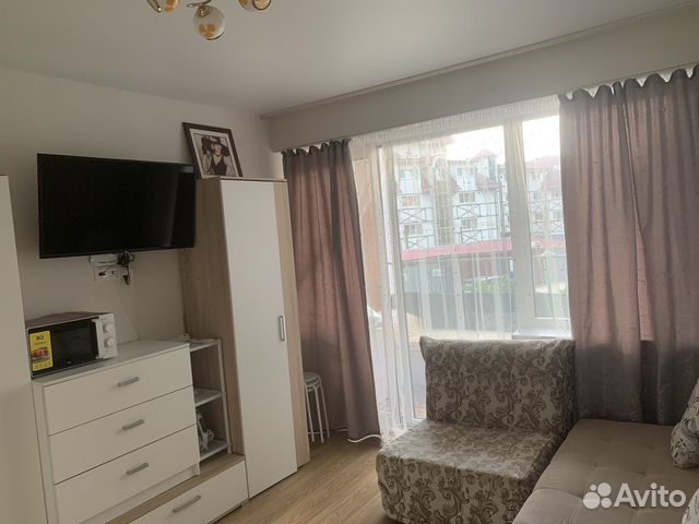 

Квартира-студия, 25 м², 2 кровати