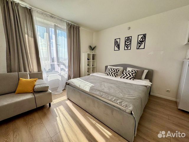 

Квартира-студия, 28 м², 4 кровати