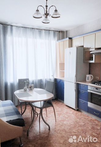 

1-к. квартира, 44 м², 2 кровати