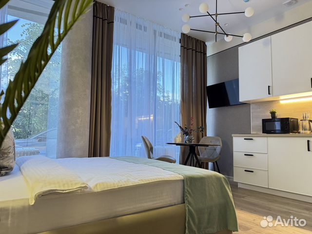 

Квартира-студия, 25 м², 2 кровати