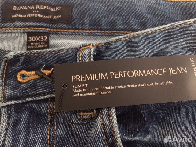 Новые мужские джинсы Banana Republic 30х32 Новые мужские джинсы Banana Republic 30х32