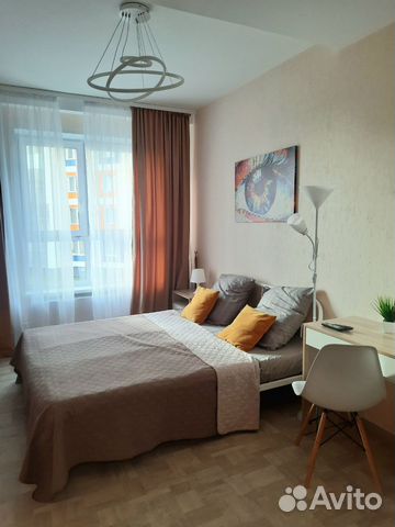 

1-к. квартира, 39 м², 1 кровать