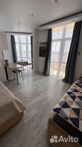 

Квартира-студия, 38 м², 2 кровати