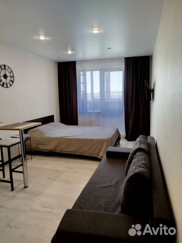 

Квартира-студия, 24 м², 2 кровати