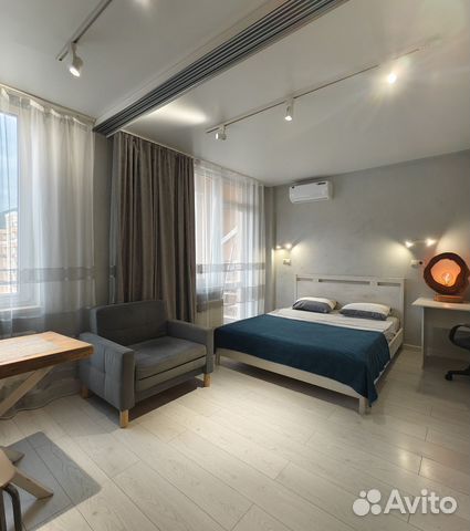 

Квартира-студия, 35 м², 3 кровати