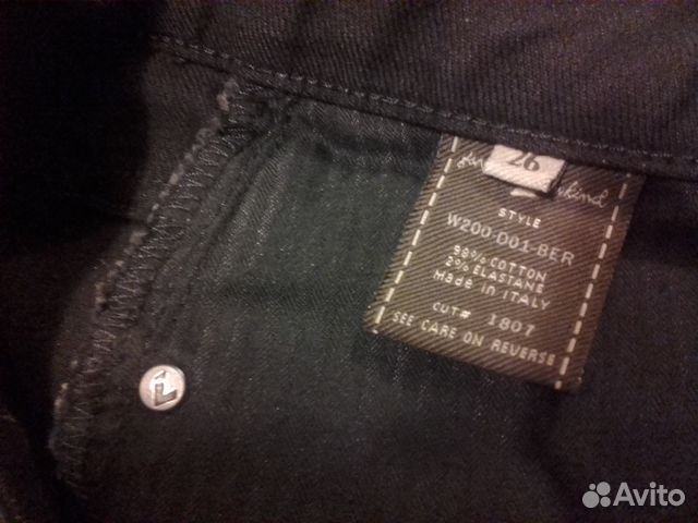 7 FOR ALL mankind Джинсы прямые 40 - 42 7 FOR ALL mankind Джинсы прямые 40 - 42