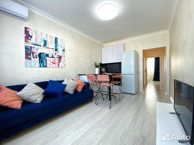 

1-к. квартира, 39 м², 2 кровати