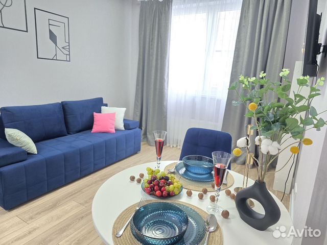 

1-к. квартира, 38 м², 2 кровати