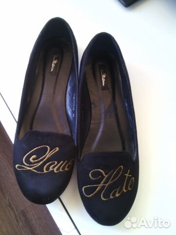 Балетки черные 25 см love-hate Балетки черные 25 см love-hate