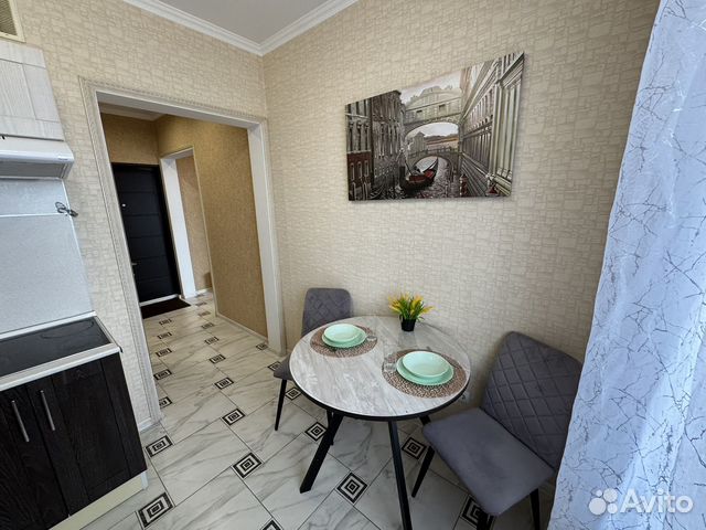 

1-к. квартира, 38 м², 3 кровати