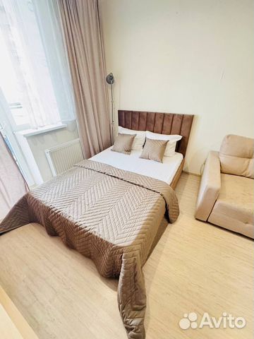 

Квартира-студия, 38 м², 2 кровати