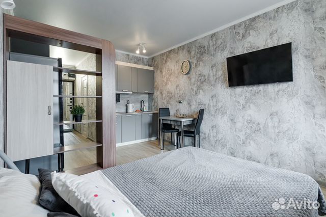 

Квартира-студия, 32 м², 1 кровать