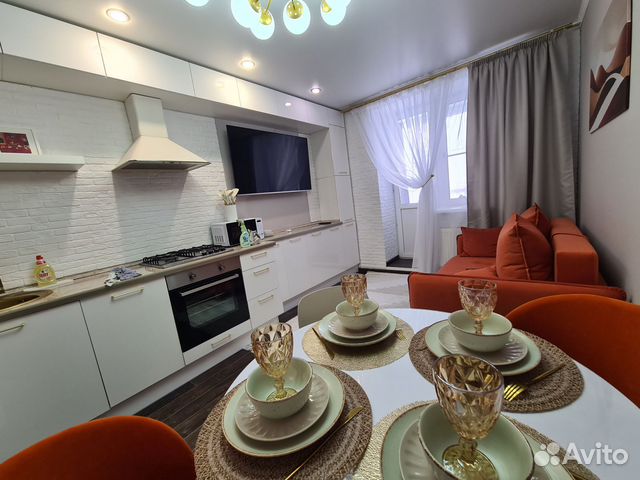 

1-к. квартира, 45 м², 2 кровати