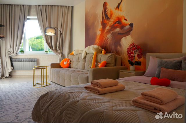 

1-к. квартира, 37,8 м², 2 кровати