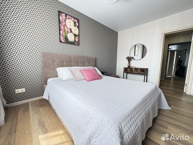 

1-к. квартира, 45 м², 2 кровати