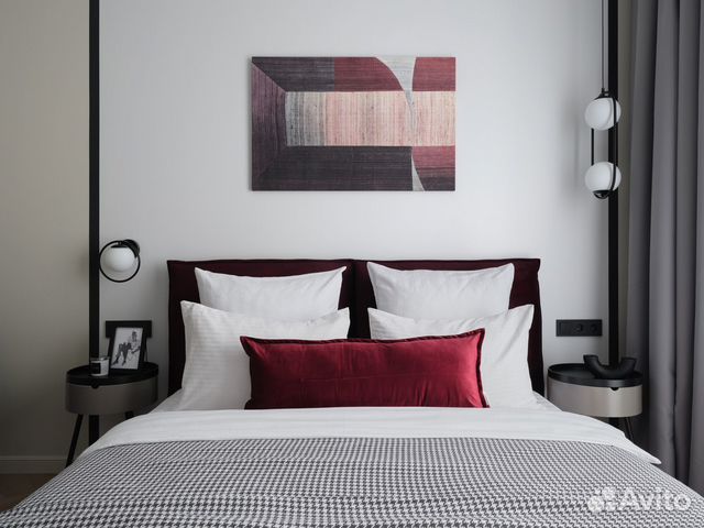 

1-к. квартира, 36 м², 2 кровати