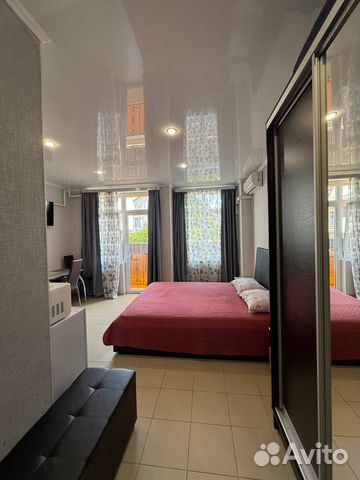 

Квартира-студия, 25 м², 2 кровати