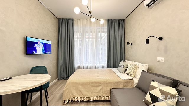

Квартира-студия, 23 м², 2 кровати
