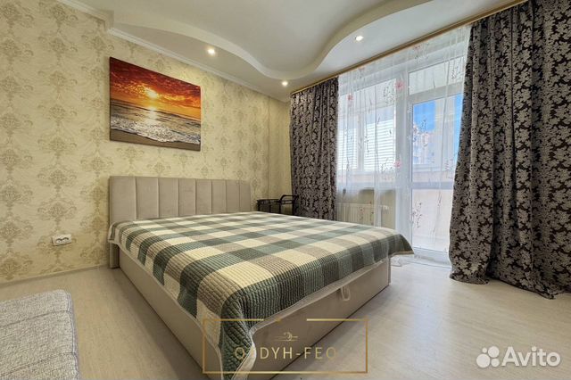 

1-к. квартира, 40 м², 2 кровати