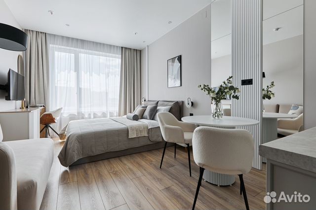 

Квартира-студия, 25 м², 1 кровать