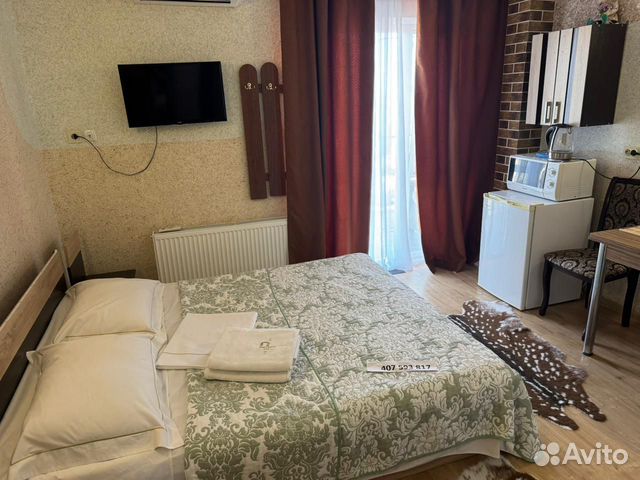

Квартира-студия, 25 м², 1 кровать