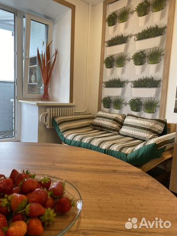 

1-к. квартира, 44 м², 2 кровати