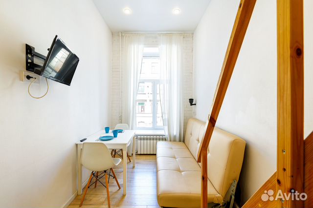 

Квартира-студия, 20 м², 2 кровати
