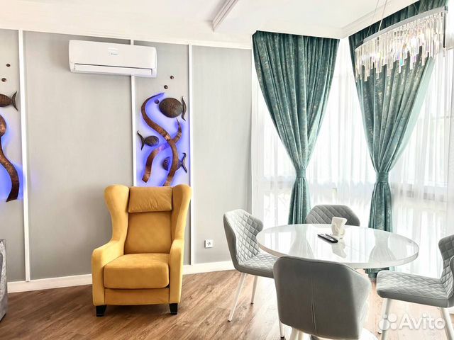 

1-к. квартира, 52 м², 2 кровати