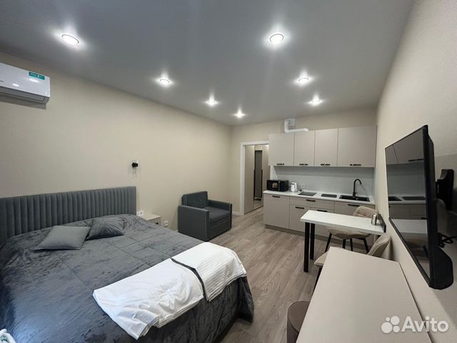 

Квартира-студия, 33 м², 3 кровати