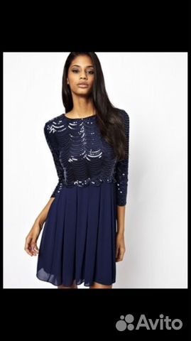 Вечернее выпускное черничное платье бренда tfnc Вечернее выпускное черничное платье бренда tfnc