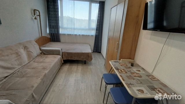 

1-к. квартира, 24 м², 2 кровати