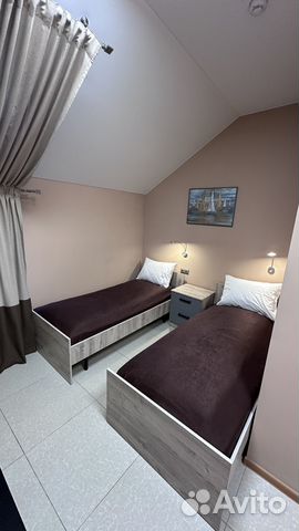 

1-к. квартира, 16 м², 2 кровати